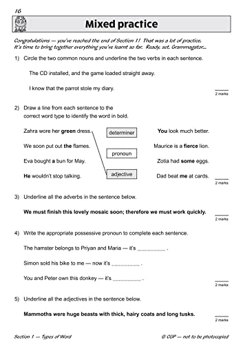 KS2 English SAT Buster: Grammar - Book 2 (for the 2024 tests) (CGP SATS English)