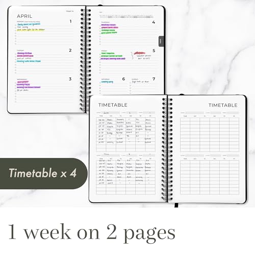 2024 Diary A5 Week to View Planner   Minimalist Diary 2024   Weekly Planner A5 Size   Work & Personal Organization   Work Diary & Planner  Appointment Calendar 2024