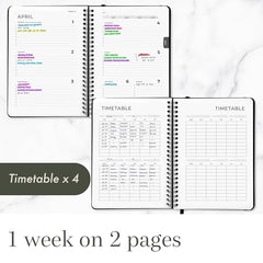 2024 Diary A5 Week to View Planner   Minimalist Diary 2024   Weekly Planner A5 Size   Work & Personal Organization   Work Diary & Planner  Appointment Calendar 2024