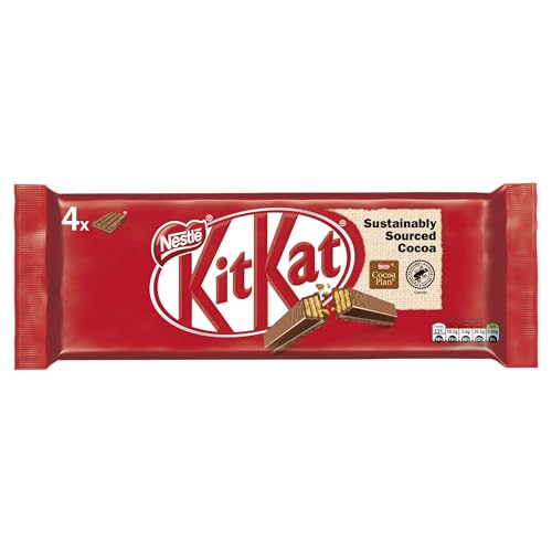 Nestlé Kit Kat 4 Finger Milk Chocolate Bar Multipack, 4 x 41.5 g