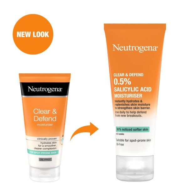 Neutrogena Clear and Defend Moisturiser, 50 ml