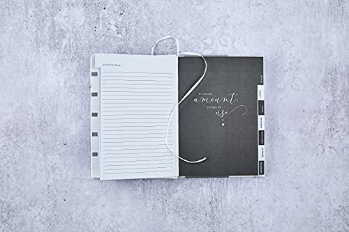 2019, Design By Violet Ultimate Wedding Planner, White, 5.8 inches X 8.3 inches, DBV-81-WPLAN (Pack of 2)