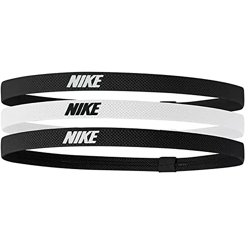 NIKE Men's Headband-9318-119 Headband, 036 Black/White/Black, One Size UK