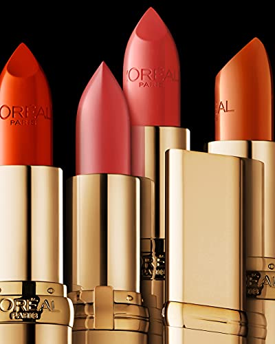 L'Oréal Paris Color Riche Satin Smooth Lipstick, Moisturising Pure Pigment Lip Colour, With Omega 3 & Vitamin E, 235 Nude