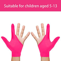 4 Pcs Thumb Sucking Guard Gloves，Kids Chewy Compression Glove，Kids Stop Thumb Sucking and Finger Biting for Ages 5-13 (Double Thumb Style)