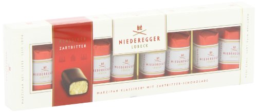 Niederegger   Marzipan Mini Loaves Dark Choc 100g