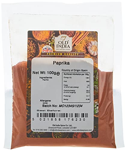 Old India Paprika 100g