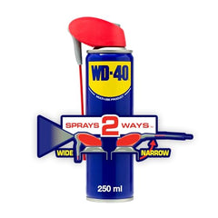 WD-40 Multi Use Spray Lubricant Smart Straw 250ml: Your Compact Household Essential for Precise Lubrication and Protection Around the Home