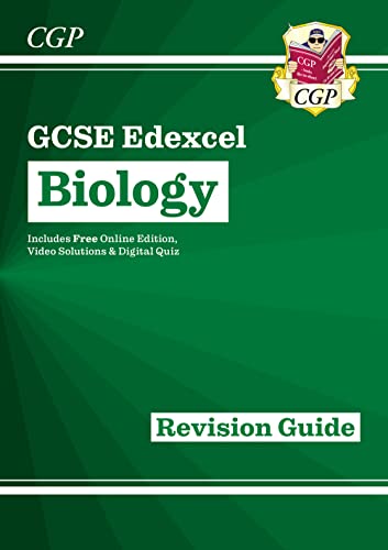 New GCSE Biology Edexcel Revision Guide includes Online Edition, Videos & Quizzes: for the 2024 and 2025 exams (CGP Edexcel GCSE Biology)