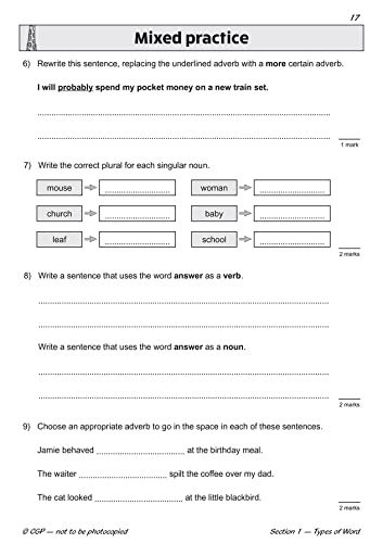 KS2 English SAT Buster: Grammar - Book 2 (for the 2024 tests) (CGP SATS English)