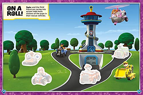 Paw Patrol: Meet the Pups Sticker Activity: With over 50 BIG stickers! A fun illustrated sticker book for children aged 3, 4, 5 based on the Nickelodeon TV Series