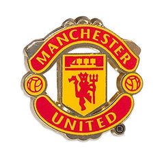 Manchester United FC Official Football Gift 1 Pack Crest Pin Badge