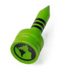 Green Swing Bamboo Golf Tees 25mm   Strong Sustainable Biodegradable   30pcs   Green Castle Tees