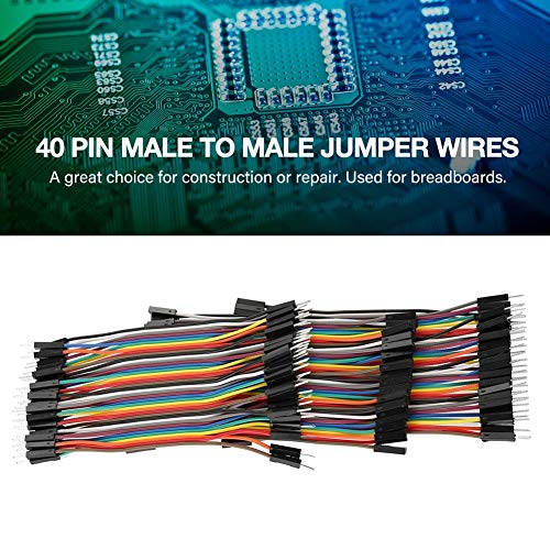 Breadboard Jumper Wires 40pin M to F / 40pin M to M / 40pin F to F 10cm Jumper Wires Kit for Breadboard 3 Pcs