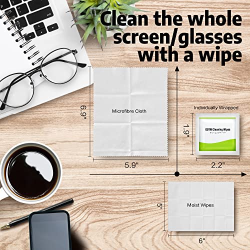 Screen Wipes Glasses Wipes - EOTW 30pc Computer Screen Cleaner Wipes Tv and Laptop for Monitor Cleaner Wipes, Phone, TV, iPad, Lens, Tablet, Keyboard