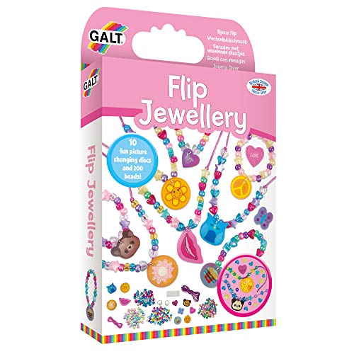 Galt Toys, Flip Jewellery, Craft Kit for Kids, Ages 5 Years Plus