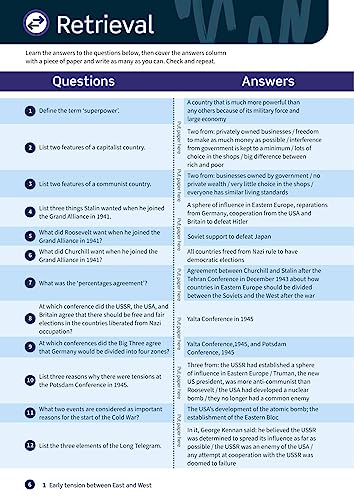 GCSE Edexcel History: Superpower relations and the Cold War, 1941-91 (Oxford Revise: History)