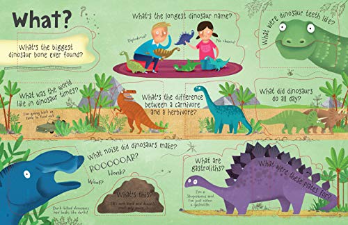 Lift-the-flap Questions and Answers about Dinosaurs (Lift-the-Flap Questions and Answert): 1 (Questions & Answers)