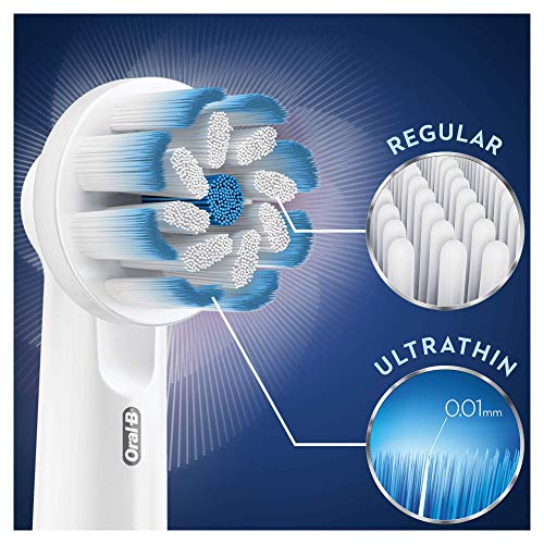 Oral-B Sensitive Clean Replacement Heads for Electric Toothbrush (Pack of 3)