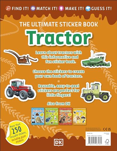 Ultimate Sticker Book Tractor