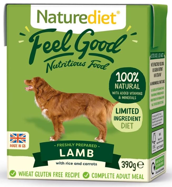 NATUREDIET Feel Good Selection Pack Complete Wet Food, 390g (Pack of 16) Packaging may vary