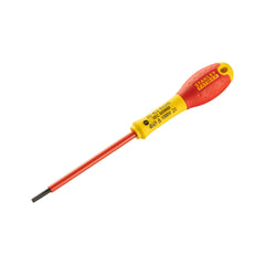 Stanley 0-65-412 Fat Max Screwdriver Insulated Slotted 4X100Mm-Red And Yellow