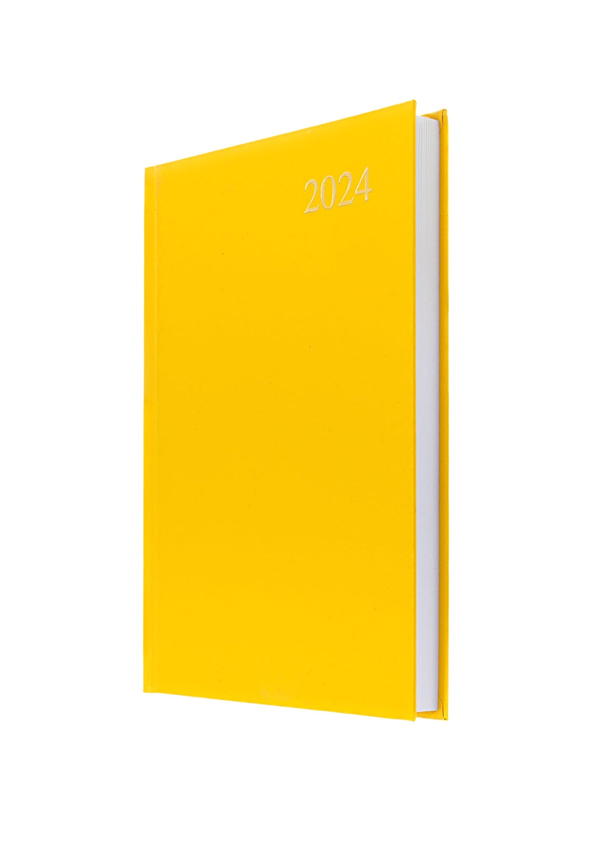 Collins Debden Essential A5 Diary 2024 Daily Planner - 2024 Page A Day Diary, Journal & 2024 Planner - Business, Office, Academic and Personal Use 2024 (A5 Size, Yellow)