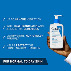 CeraVe Moisturising Lotion for Dry to Very Dry Skin 473 ml with Hyaluronic Acid and 3 Essential Ceramides