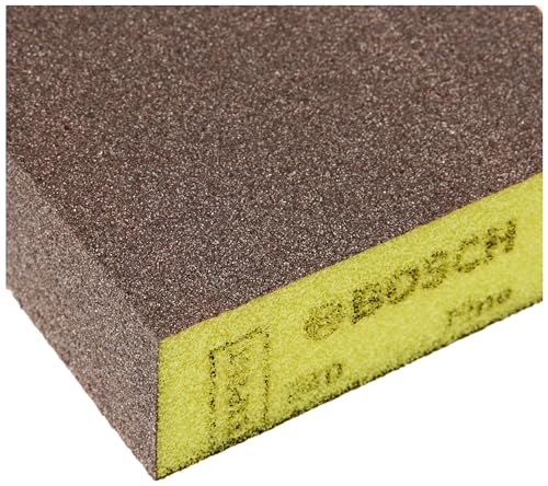 Bosch Professional 1x Expert S471 Standard Block (for Softwood, Paint on wood, 69 x 97 x 26 mm, Grade Fine, Accessories Hand Sanding)