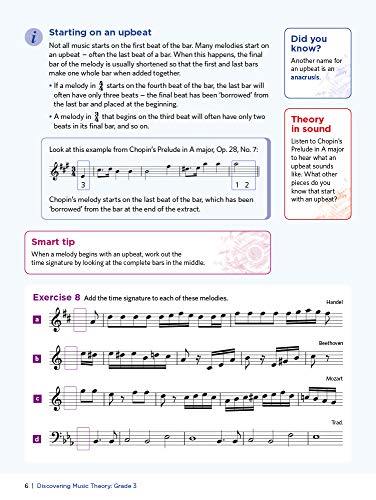 Discovering Music Theory, The ABRSM Grade 3 Workbook (Theory workbooks (ABRSM))