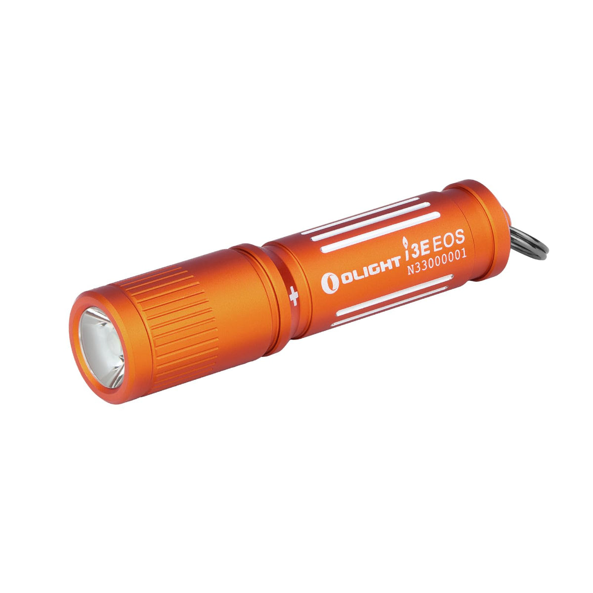 OLIGHT I3E EOS Pocket Torch 90 Lumens EDC Flashlights Compact Keychain LED Mini Torches Single AAA Keyring Light for Night and Camping (Vibrant Orange)