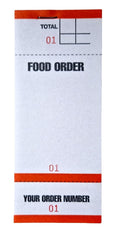 Food Order Pads 100 to A Booklet 4 Pack 4 Colours BF84 (4)