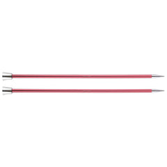 KnitPro KP47244 Zing: Knitting Pins: Single Ended: 25cm x 6.50mm, Aluminium, Multi-Colour