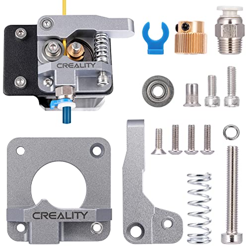 Creality Upgrade Aluminum Parts MK8 Extruder Alloy Block Bowden Extruder All Metal Feeder Drive 1.75mm Filament for Ender3/Pro, Ender5/Plus, CR-10S Pro, CR-10 V2