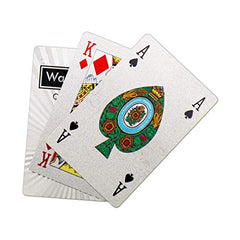 Waddingtons Number 1 Platinum Playing Cards Game, Sleek Foil Design Deck of Cards, Ideal for Snap, Poker and a Ideal Travel Companion, Gift and Toy for Ages 6 Plus