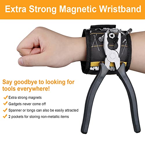 Gifts for Men MYCARBON Mens Gifts for Christmas Magnetic Wristband for Men Tools, Gadgets for Men Gift Ideas Tools Belt, Fathers Husband Gifts, Xmas Birthday Presents, Secret Santa Gifts for Men