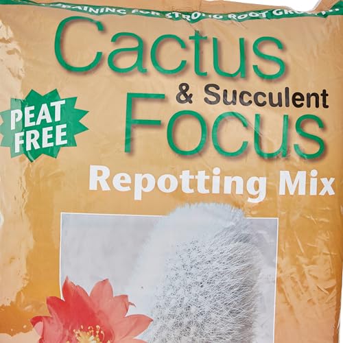 CACTUS Soil -CACTUS Focus Repotting mix 8 litre (1), Brown