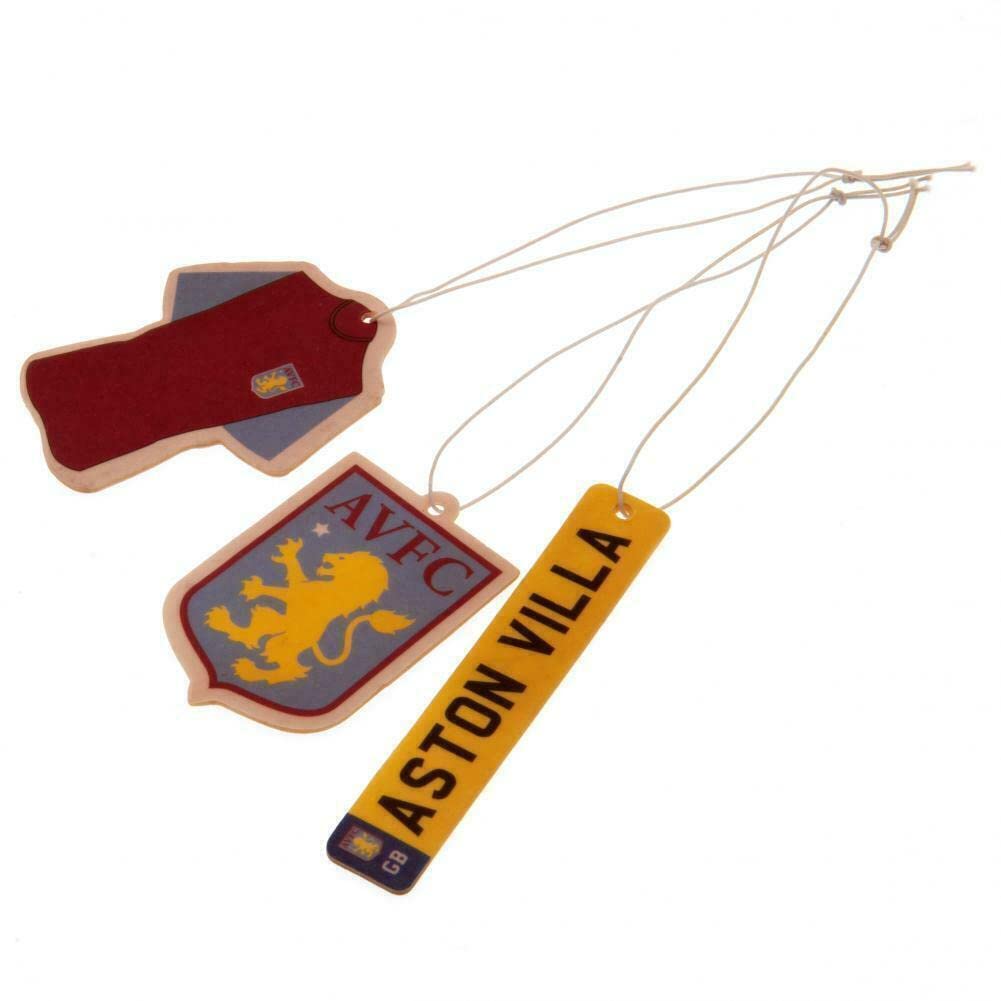 Aston Villa Three Pack Air Freshener