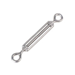 Eidoct 5 Pcs Stainless Steel 304 Turnbuckle Wire Rope Cable Tension (M5 Eye & Eye)