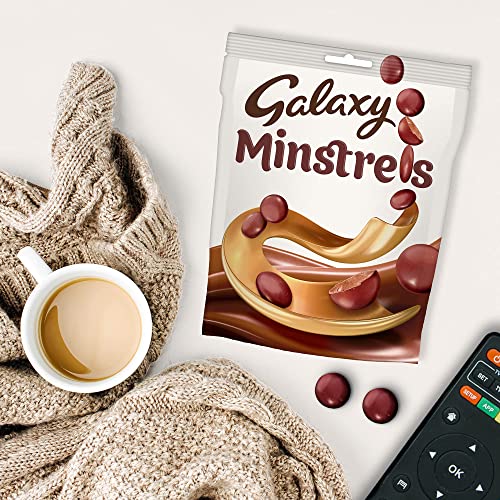 Galaxy Minstrels Milk Chocolate Pouch Bag 125g