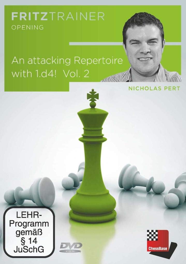 Nicholas Pert: An attacking Repertoire with 1.d4 – Part 1 (1.d4 d5 2.c4)! - Vol.2