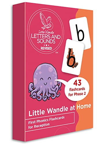 Little Wandle at Home First Phonics Flashcards for Reception