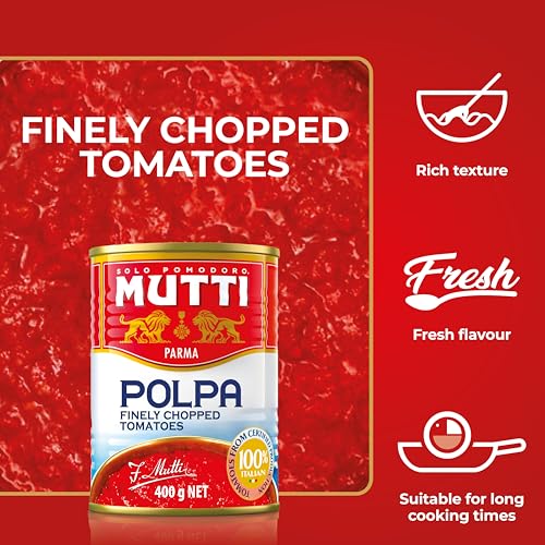 Mutti Finely Chopped Tomatoes 400g (Pack of 6)