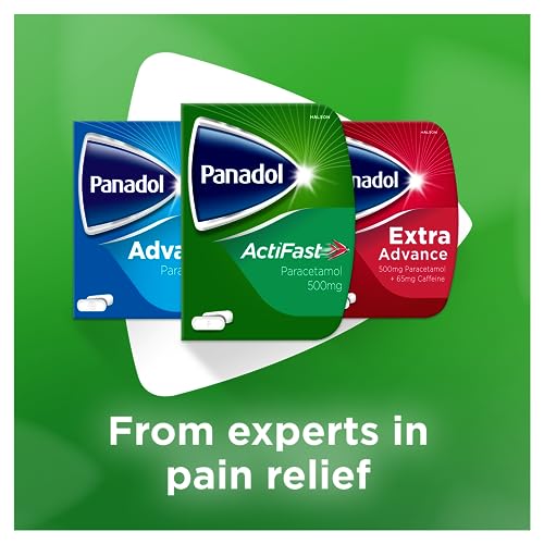 Panadol ActiFast Pain Relief Tablets, Paracetamol Tablets, Pack of 14