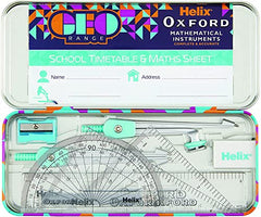 Helix Oxford Geo Maths Set - Orange