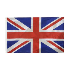 Union Jack flag British Flag 3x5FT -(90x150cm) UK Flag Indoor/Outdoor Quality Polyester with Vivid Color and Brass Grommets Decorations