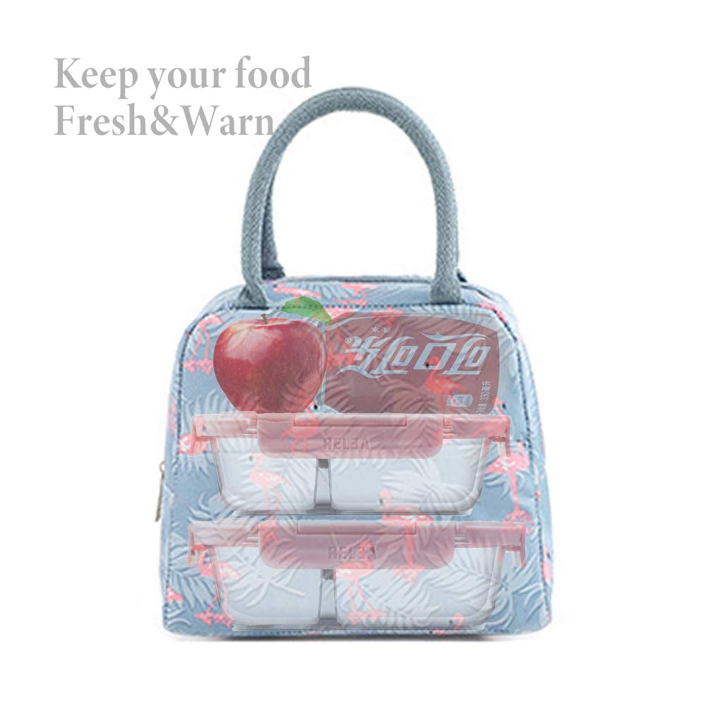 Insulated Lunch Bag Tote Bag for Women Wide Open Insulated Cooler Bag Water-resistant Thermal Leak-Proof Lunch Organizer for Men Girls Outdoor Picnic Work