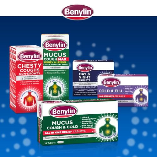 Benylin Mucus Cough & Cold All in One Tablets, 16 each