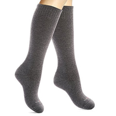 SocksLane Cotton Compression Socks for Women & Men. 15-20 mmHg Support Knee-High