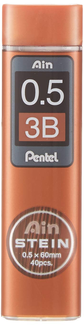 Pentel 0.5mm Ain Stein 3B Refill Lead